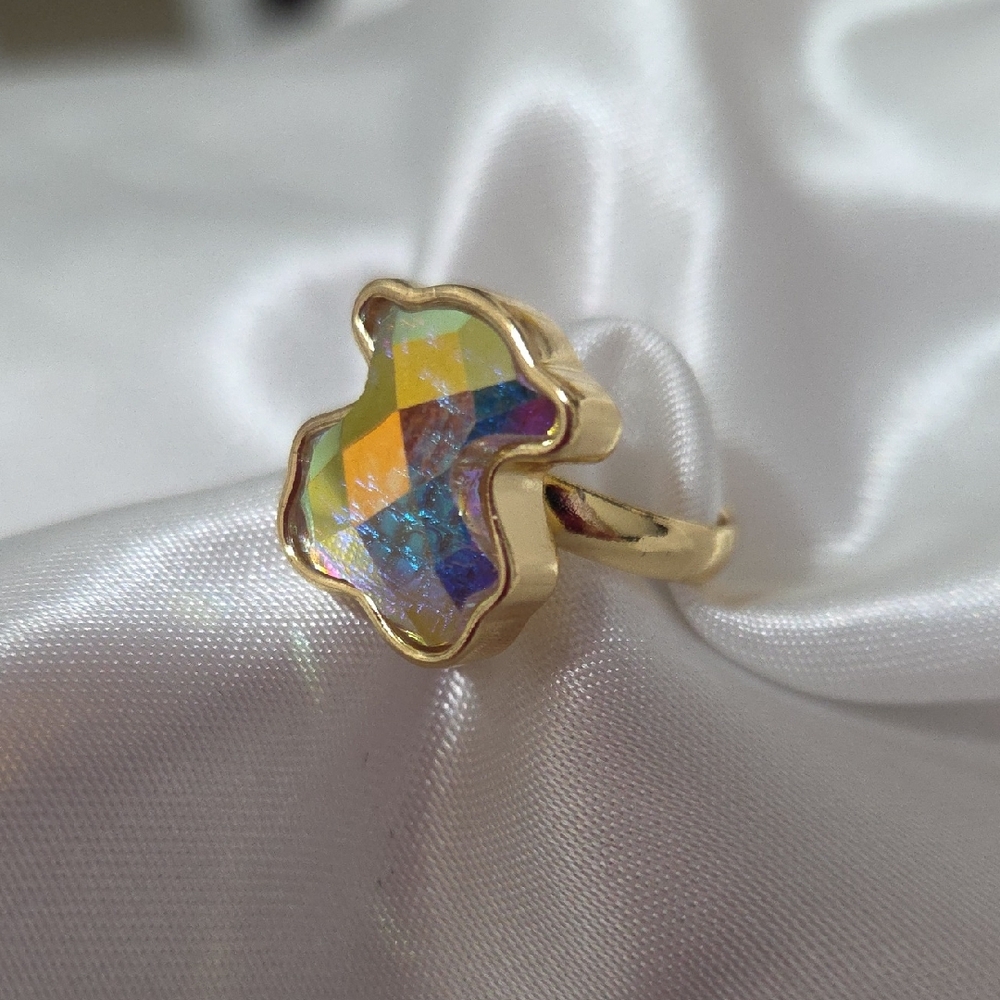 18KGold Filled Iridescent Women's Ring